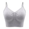 Plus Size Lace Wireless Bras For Women; Low-Impact Activity Sleep Bralette; Comfort Workout Sports Bra; Comfortable Full Coverage; Soft And Breathable