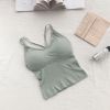 Women Cotton Underwear Push Up Bra Sexy Top Women Suspender Tank Up Fashion Solid Color Lingerie Female Soft Top Brassreie