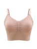 Plus Size Lace Wireless Bras For Women; Low-Impact Activity Sleep Bralette; Comfort Workout Sports Bra; Comfortable Full Coverage; Soft And Breathable